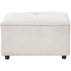 Sofa Beliani Otomana AXEBO Boucle nebalintos baltos spalvos