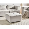 Sofa Beliani Otomana AXEBO Boucle nebalintos baltos spalvos