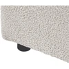 Sofa Beliani Otomana AXEBO Boucle nebalintos baltos spalvos