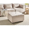Sofa Beliani Otomanas AXEBO Boucle smėlio spalvos