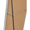 Beliani Pastatomas veidrodis BAGNOLET 150 cm, metalinis, sidabrinis