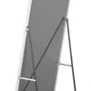 Beliani Pastatomas veidrodis BEAUVAIS 156 cm metalinis sidabrinis