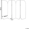 Beliani Pertvara SHADY 400 x 160 cm pilka