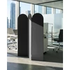 Beliani Pertvara SLIMMY 120 x 160 cm tamsiai pilka