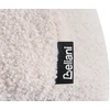 Beliani Pufas BARRON, boucle audinys, pieno balta