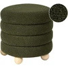 Beliani Pufas CHILLY Boucle žalias