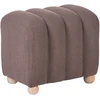 Beliani Pufas IDYLLWILD Boucle rudas