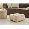 Beliani Pufas SHERALI medvilninis smėlio spalvos