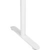 Beliani Rankiniu būdu reguliuojamas stalas DESTINAS pilkas/baltas 120 cm 72 cm