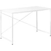 Beliani Rašomasis stalas ANDASTE baltas 120 cm 60 cm