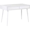 Beliani Rašomasis stalas ESLANE, baltas, 120 cm x 60 cm
