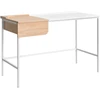 Beliani Rašomasis stalas OCATE baltas 120 cm 60 cm