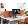 Beliani Rašomasis stalas pertvara WALLY 130 x 40 cm Šviesiai raudona