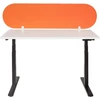 Beliani Rašomojo stalo pertvara SPARKY 160 x 40 cm, oranžinė