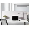 Beliani Rašomojo stalo pertvara SPLIT 160 x 50 cm, balkšva