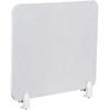 Beliani Rašomojo stalo pertvara SPLIT 72 x 50 cm, balta