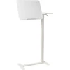 Beliani Reguliuojamas nešiojamojo kompiuterio stalas SCHOLA baltas 70 cm 40 cm