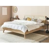 Beliani Rotango lova MONPAZIER 180 x 200 cm šviesiai ruda