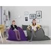 Beliani Sėdmaišis 300 L FUZZY 140 cm 180 cm violetinis