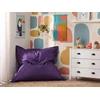 Beliani Sėdmaišis 300 L FUZZY 140 cm 180 cm violetinis