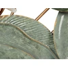 Beliani Sieninė dekoracija Kwiat THORIUM metalinė 44 cm spalvota