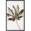 Beliani Sieninis dekoras CURIUM Lapas, metalinis, 50 cm, spalvotas