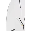 Beliani Sieninis laikrodis ALMANSA 45 cm, sidabrinis