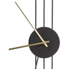 Beliani Sieninis laikrodis ANNIVIERS 44 cm metalinis juodas