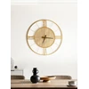 Beliani Sieninis laikrodis BLAMERE 80 cm, metalinis, auksinis