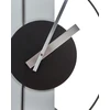 Beliani Sieninis laikrodis CEVINS 31 cm metalinis šviesiai pilkas