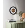 Beliani Sieninis laikrodis CLUSES 30 cm metalinis juodas