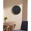 Beliani Sieninis laikrodis CREUSE, 40 cm, juodas