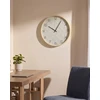 Beliani Sieninis laikrodis CREUSE, 40 cm, baltas
