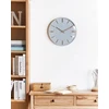 Beliani Sieninis laikrodis DAROCA 34 cm pilkas