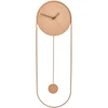 Beliani Sieninis laikrodis SALVAN 20 cm metalinis persikinis