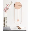 Beliani Sieninis laikrodis SALVAN 20 cm metalinis persikinis
