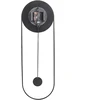 Beliani Sieninis laikrodis SALVAN 20 cm metalinis juodas