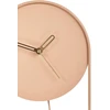 Beliani Sieninis laikrodis SALVAN 20 cm metalinis persikinis