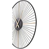 Beliani Sieninis laikrodis SAZAIS 80 cm, metalinis, juodas