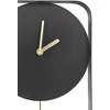 Beliani Sieninis laikrodis SERVOZ 21 cm metalinis juodas