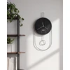 Beliani Sieninis laikrodis SIERRE 20 cm juodas