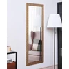 Beliani Sieninis veidrodis AJACCIO 50x130 cm žalvario spalvos