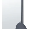 Beliani Sieninis veidrodis AULON 69 cm 80 cm metalas juodas