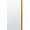 Beliani Sieninis veidrodis AZEVILLE 46 cm 122 cm metalinis auksinis