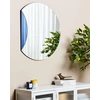 Beliani Sieninis veidrodis CAMBRAI 80 cm 70 cm mėlynas