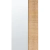 Beliani Sieninis veidrodis CHANU 44 cm 104 cm šviesiai rudas