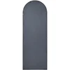 Beliani Sieninis veidrodis CROSSES 60 cm 170 cm metalinis juodas