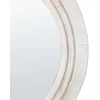 Beliani Sieninis veidrodis DELICIAS 60 cm balta