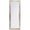 Beliani Sieninis veidrodis DRAVEIL 50 cm 130 cm auksinės spalvos