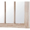 Beliani Sieninis veidrodis EMBRY 69 cm 88 cm metalinis smėlio spalvos